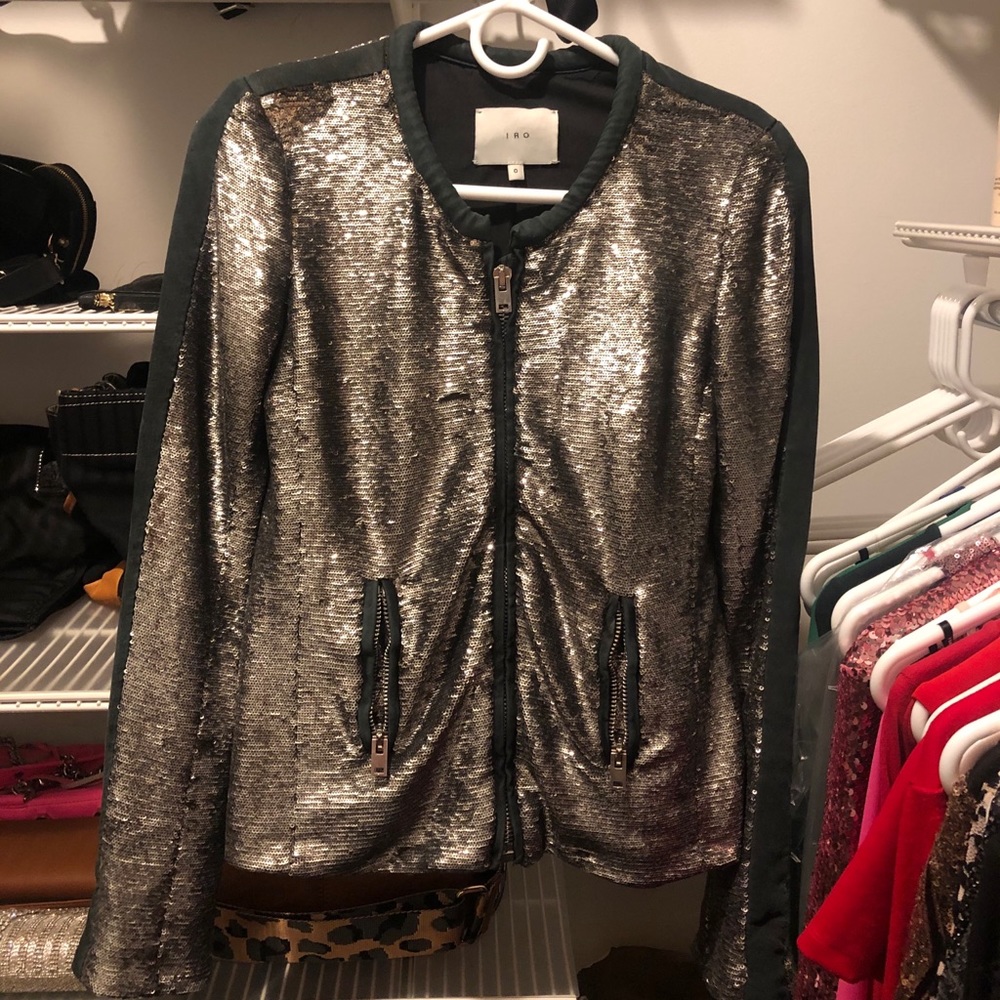 IRO Sequin Jacket XS 0 SOLD OUT